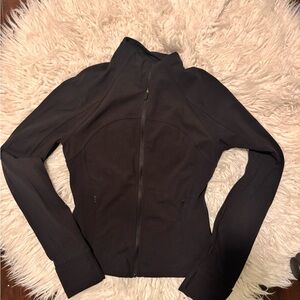 worn ONCE lululemon define jacket Black